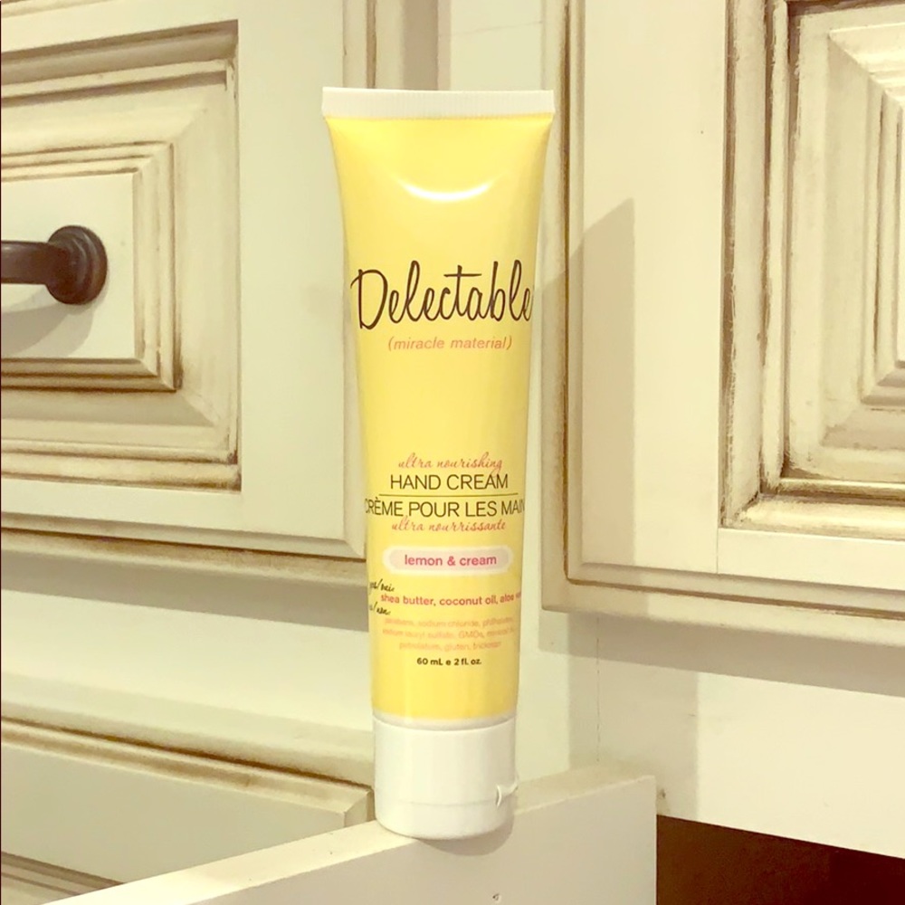Delectable hand cream